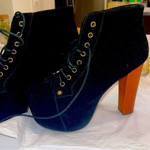 Jeffrey Campbell Lita Black Suede